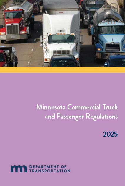 Minnesota Commercial Truck and Passenger Regulations Book Cover