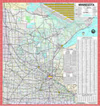 Minnesota state map