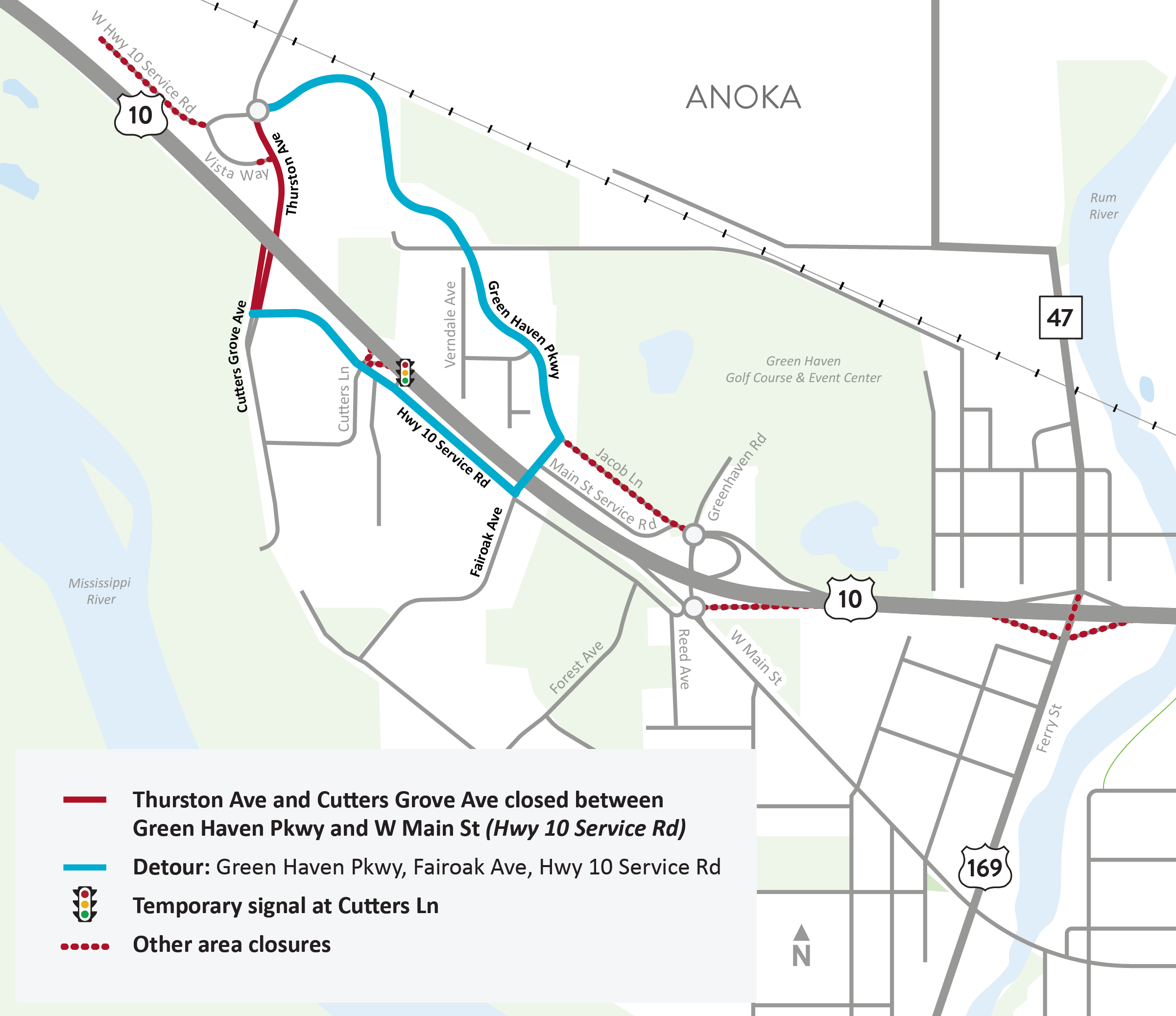 Hwy 10 Anoka Project - MnDOT